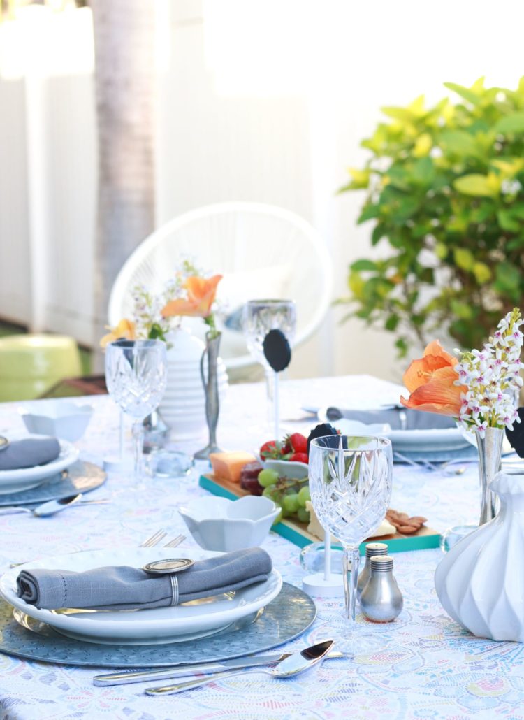 Gourmet Backyard Dining, Diamonds or Pearls Blog, 3 Sisters