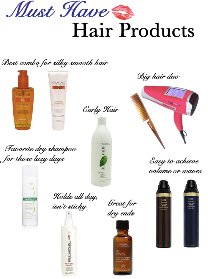 Must Have Hair Products - MW Designs