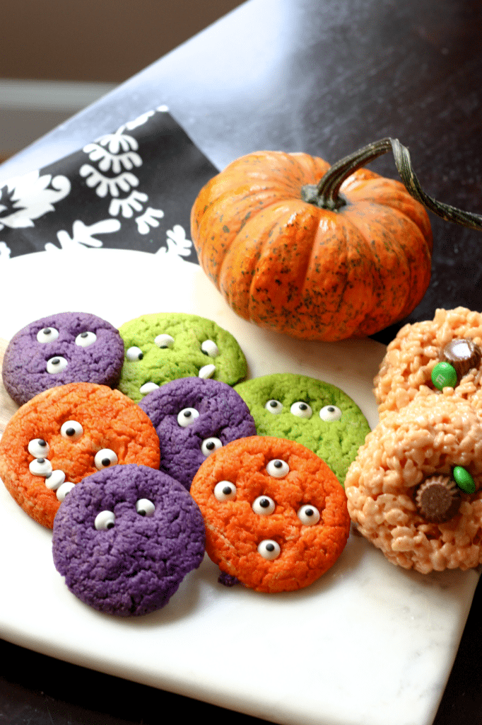 Halloween Monster Cookies