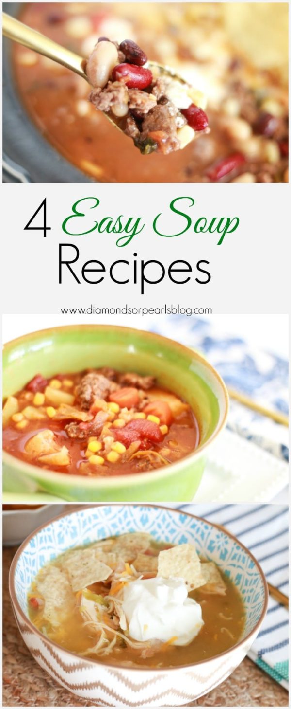 4 Easy Soup Recipes - MW Designs