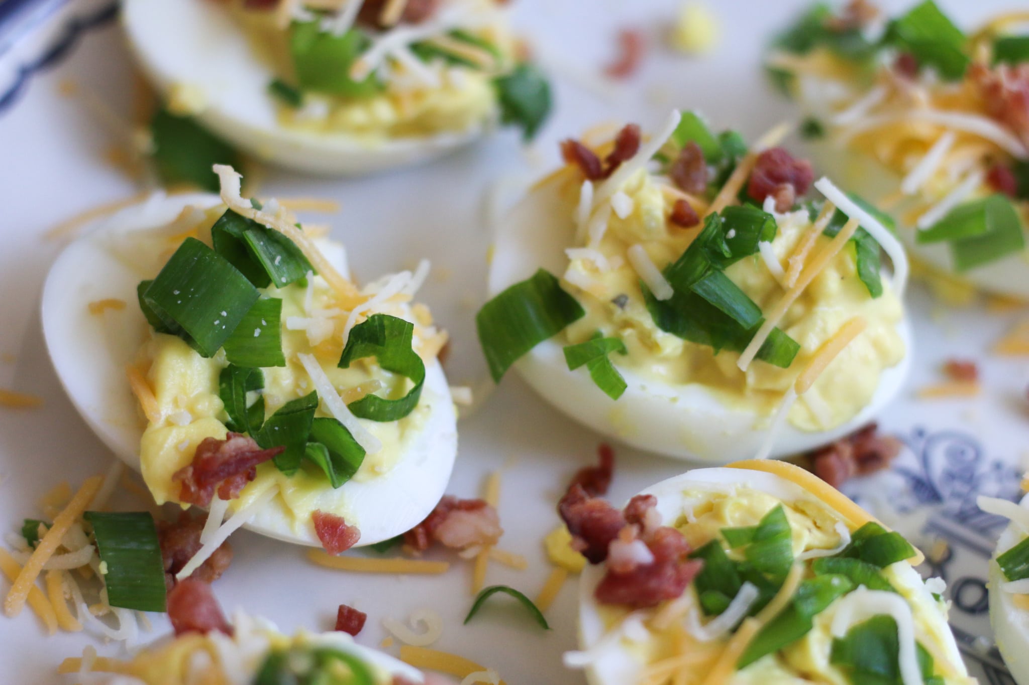 Keto Loaded Deviled Eggs