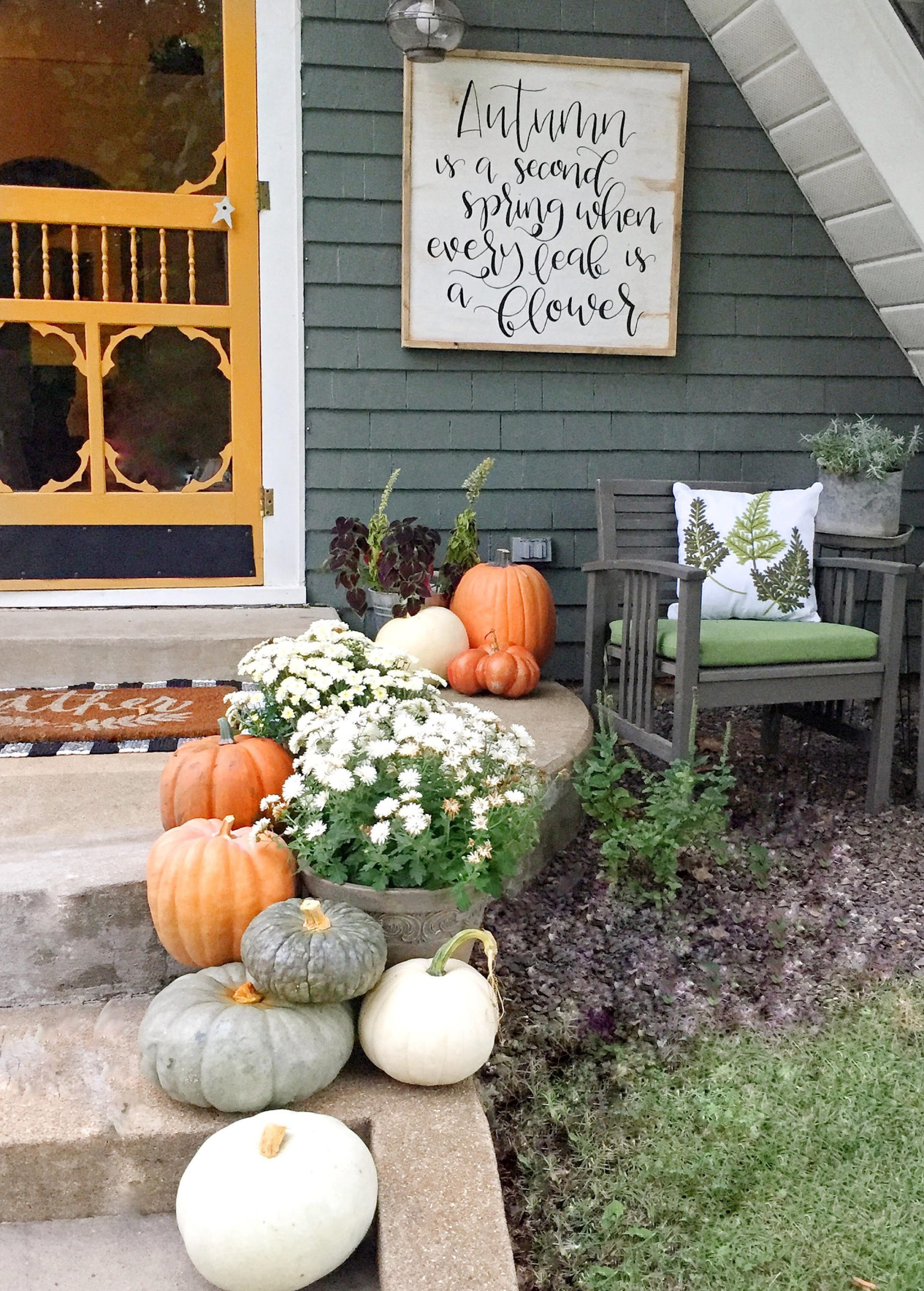 Cindy Hulsey's Home for fall