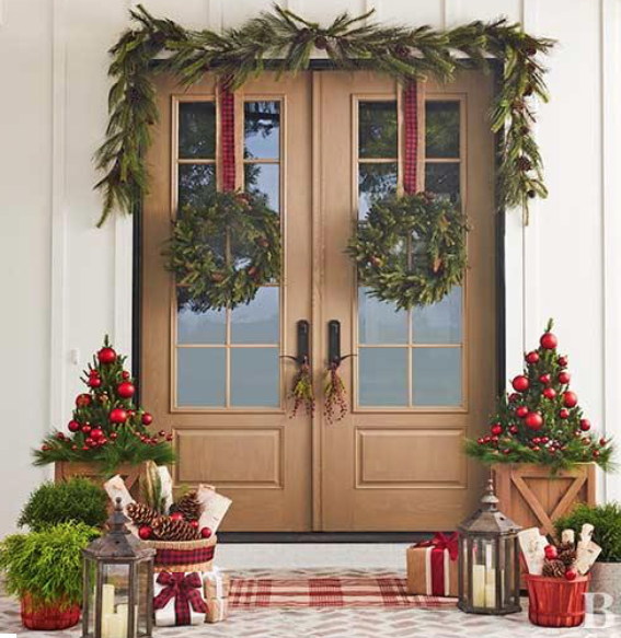 20 Christmas Porch Ideas - MW Designs