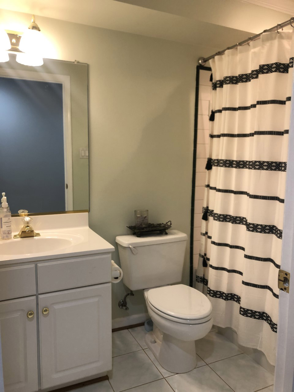 The Basement Bathroom Mini Makeover! - MW Designs